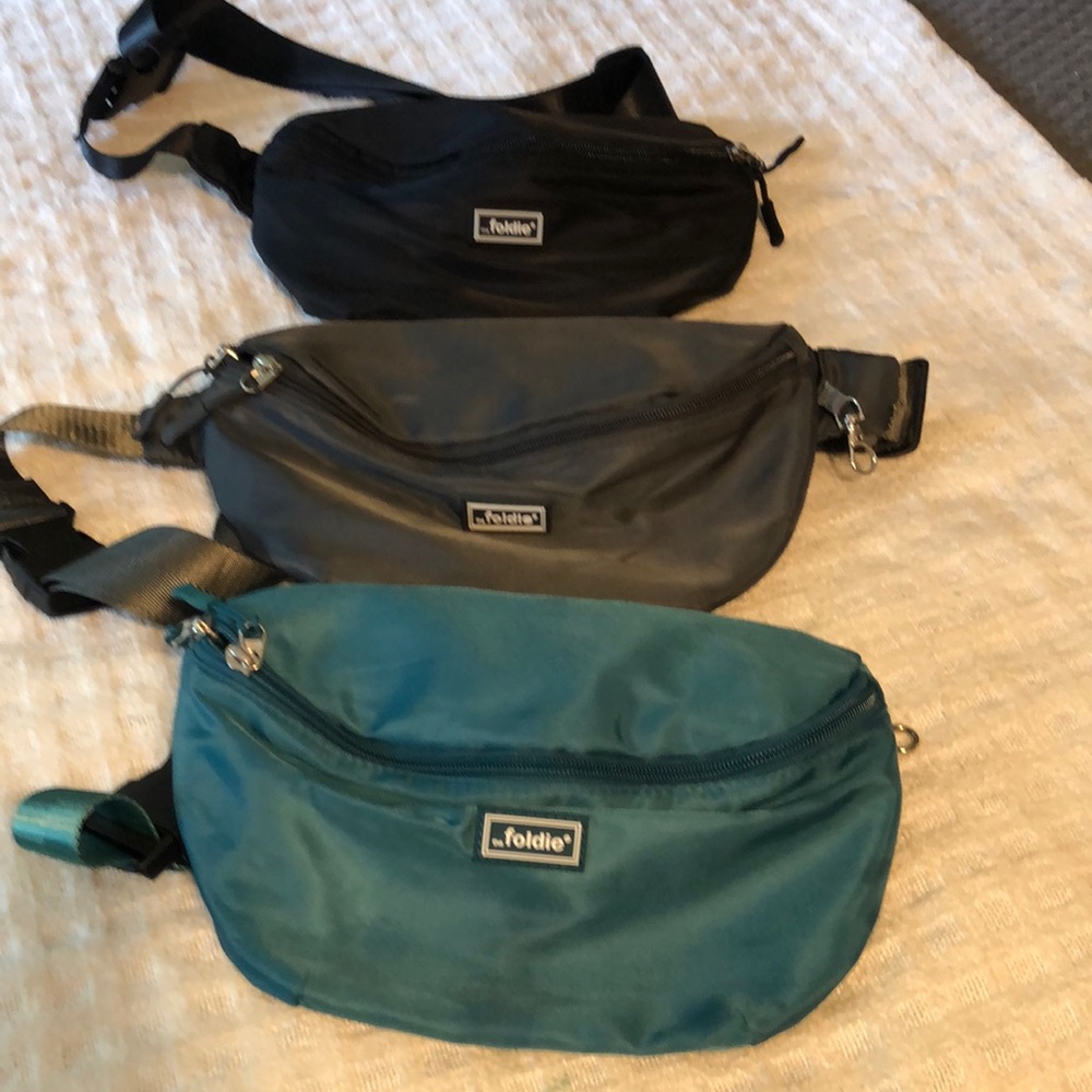 Foldie sling - belt bag - crossbody carry - Lot of 3